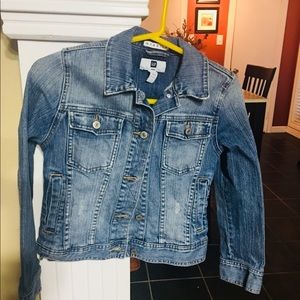Gap jean  jacket girls XL